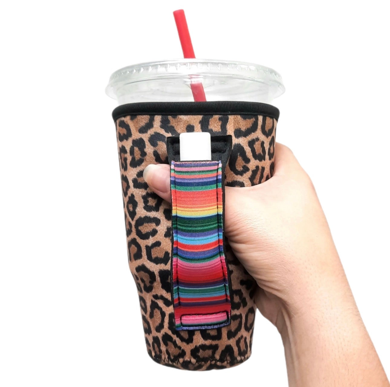 Leopard w/ Serape 20oz Tumbler Handler